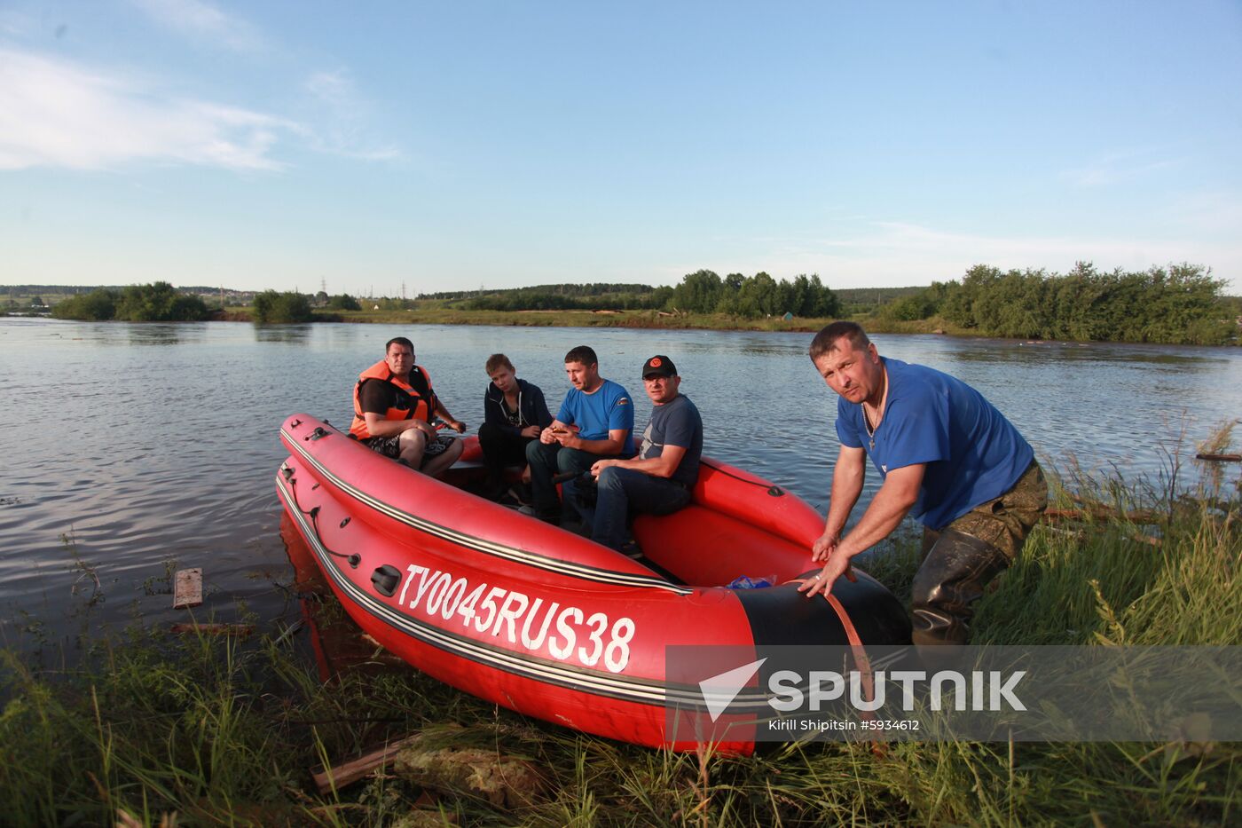 Russia Heavy Flood