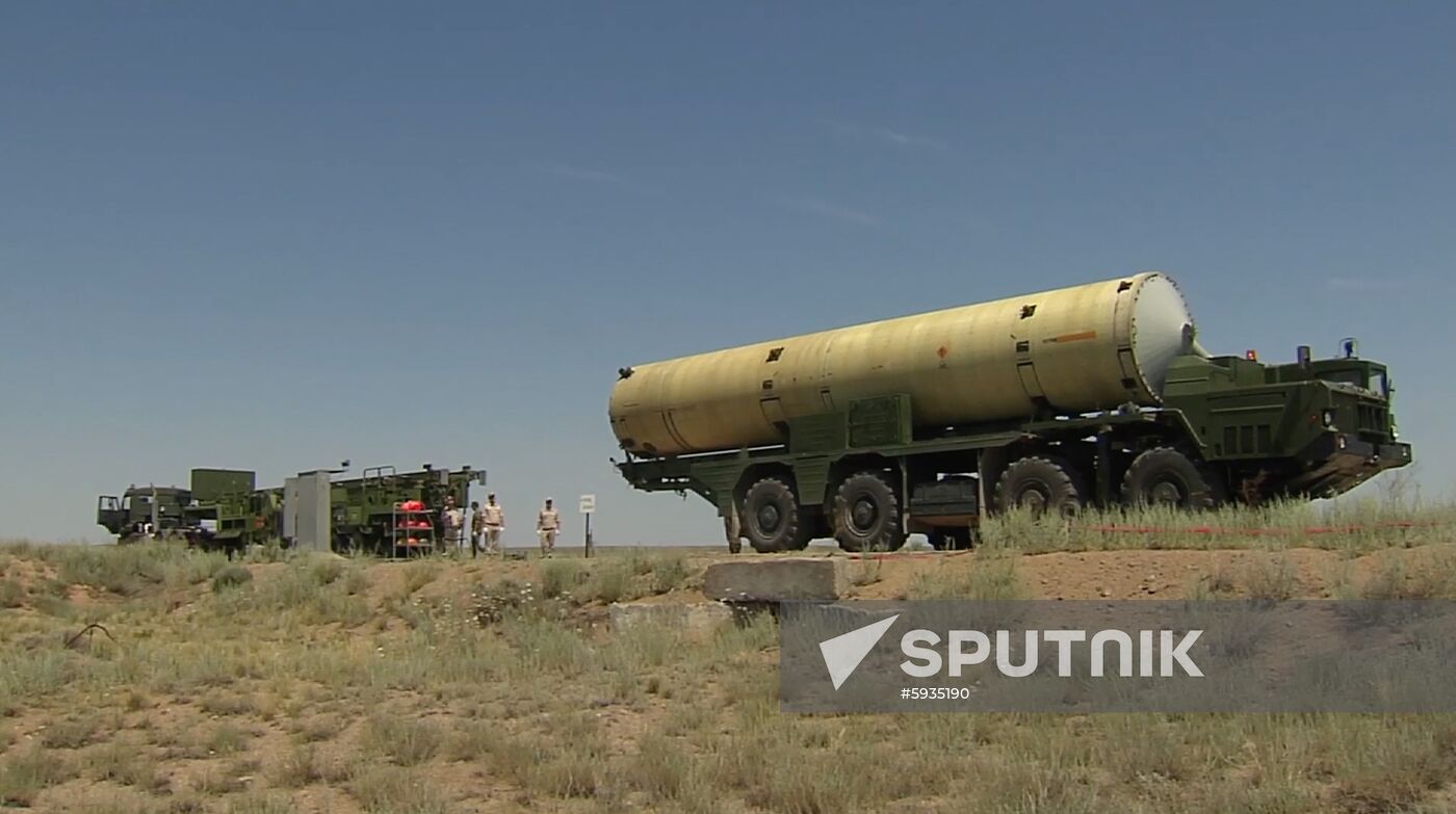Kazakhstan Russia Anti-Ballistic Missile Test