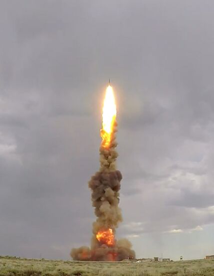 Kazakhstan Russia Anti-Ballistic Missile Test