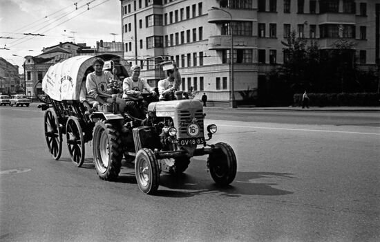 Dutch tourists in Moscow