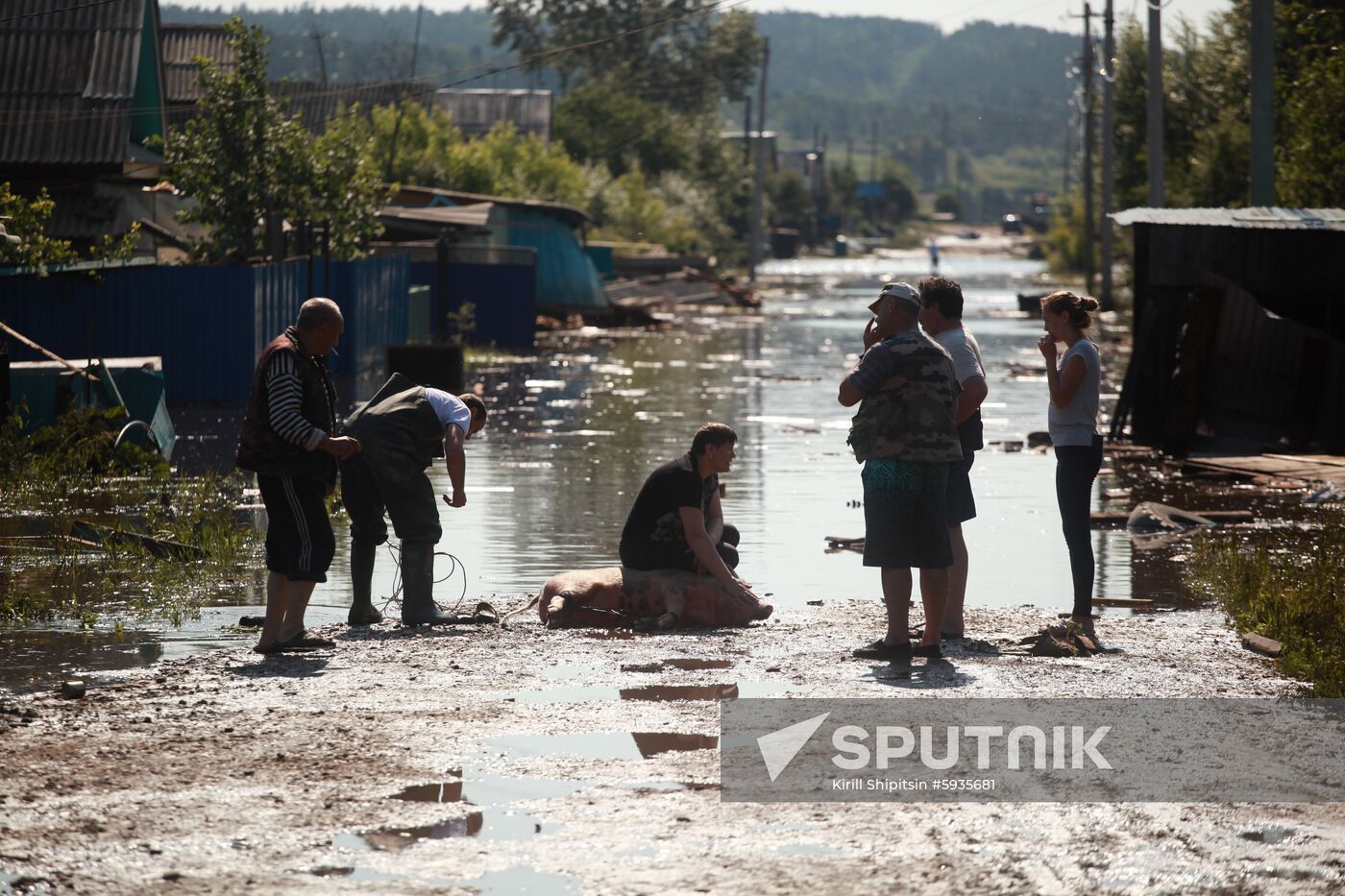 Russia Heavy Floods