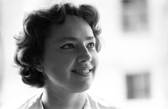 Tennis player Galina Baksheyeva