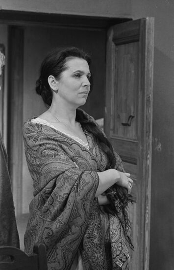 Opera singer Galina Vishnevskaya
