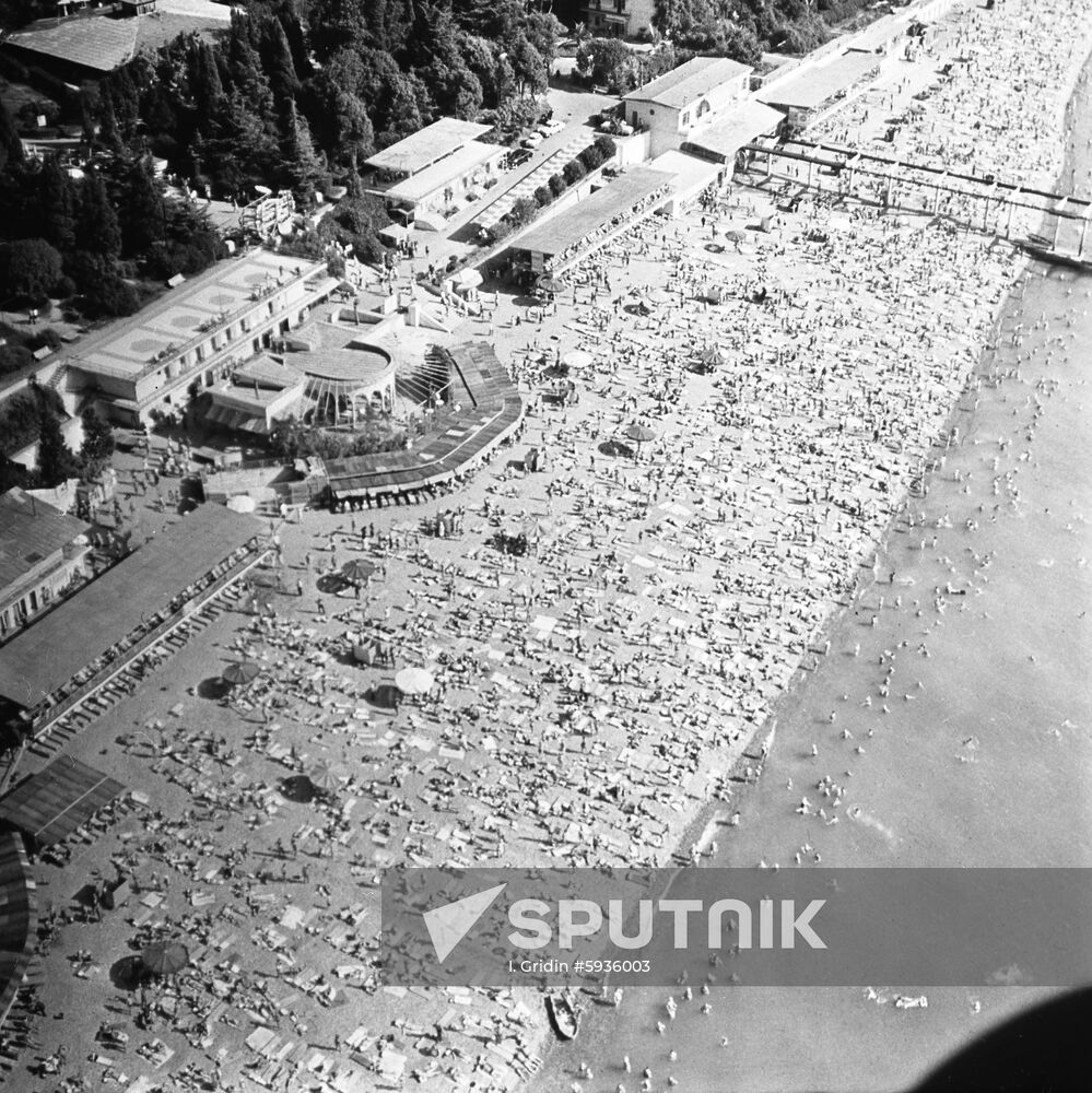 Sochi beach