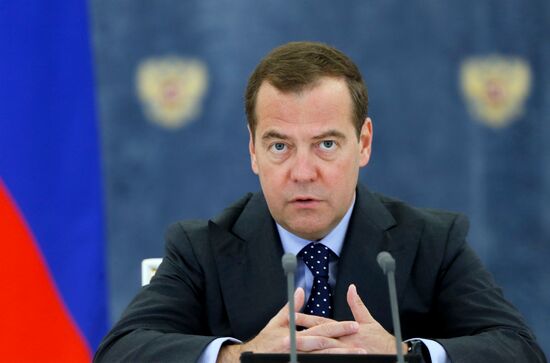 Russia Medvedev Government