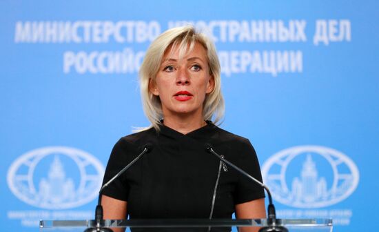 Russia Zakharova Briefing