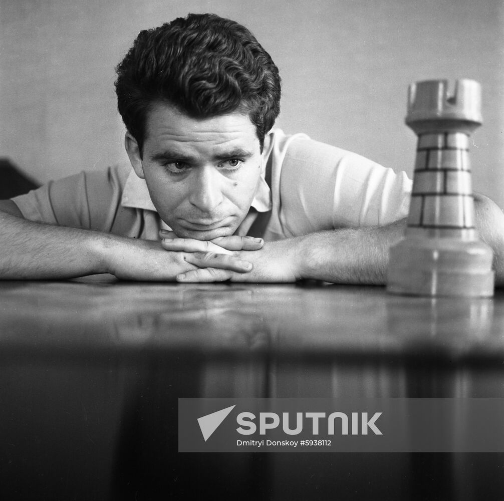 Soviet chess player Boris Spassky