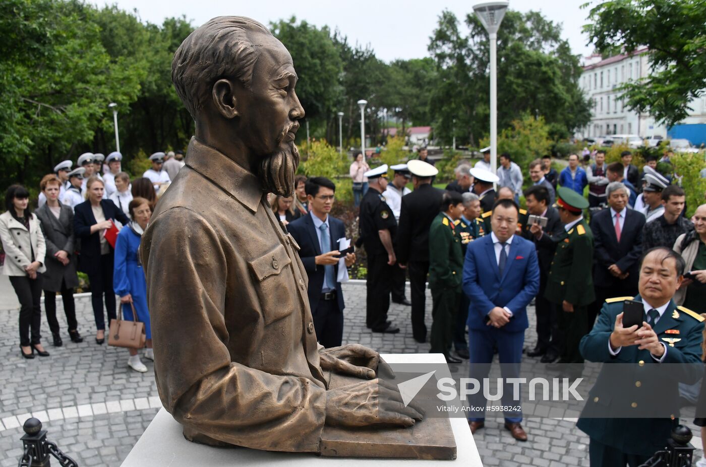 Russia Vietnam Ho Chi Minh Monument