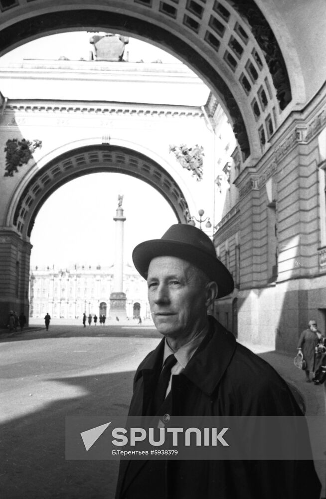 Participant of October Socialist Revolution Anton Gechkovsky