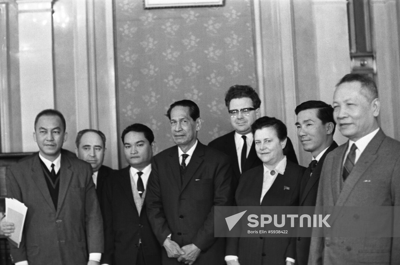 Union of Soviet Societies of Friendship and Cultural Links with Foreign Countries Presidium Chair Nina Popova