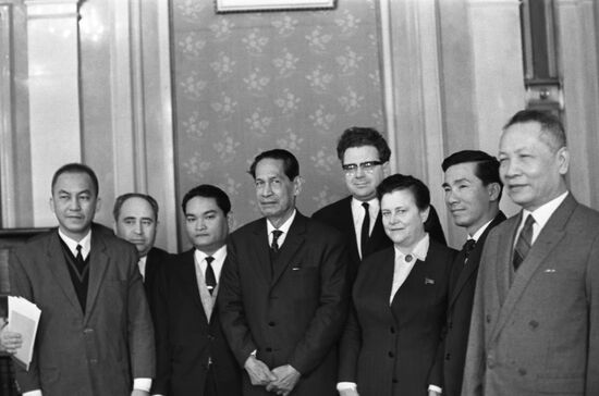 Union of Soviet Societies of Friendship and Cultural Links with Foreign Countries Presidium Chair Nina Popova