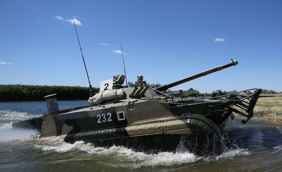 Russia Army Drills