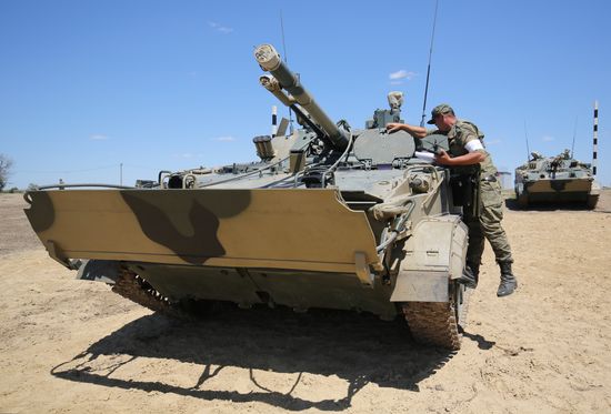 Russia Army Drills