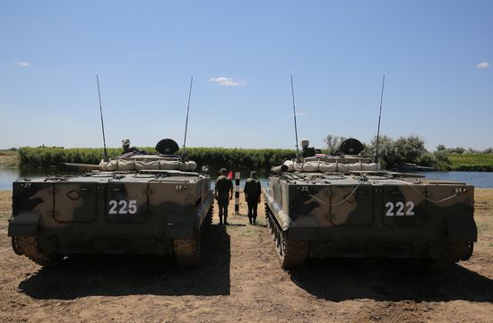 Russia Army Drills