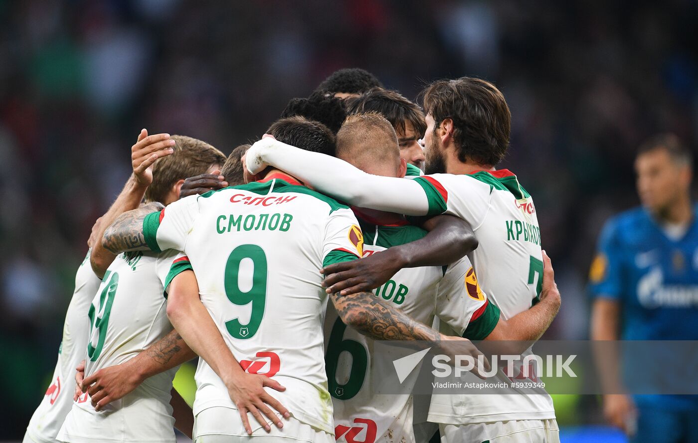 Russia Soccer Super Cup Zenit - Lokomotiv