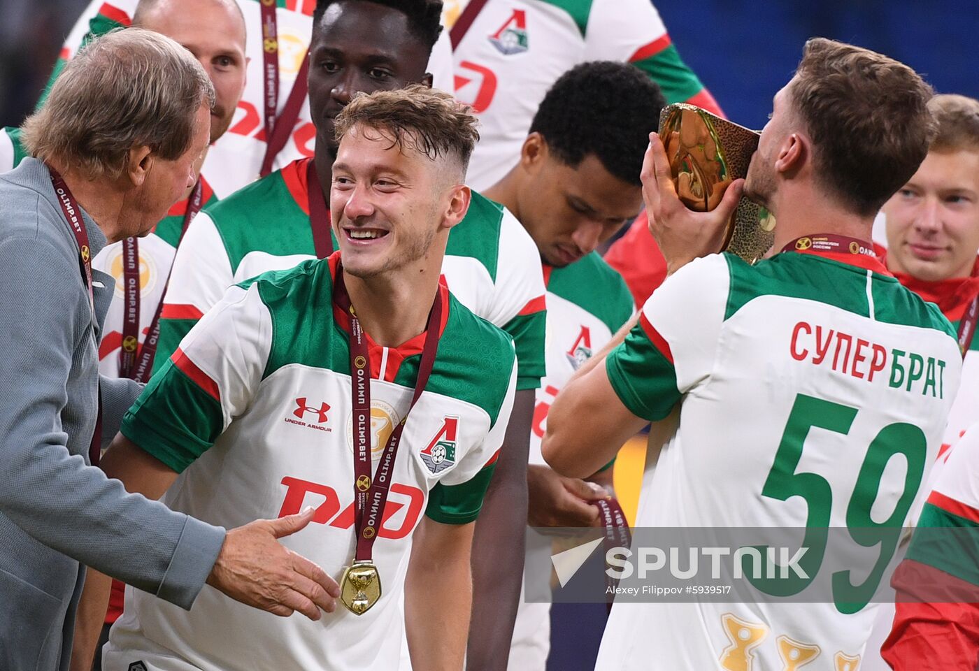 Russia Soccer Super Cup Zenit - Lokomotiv