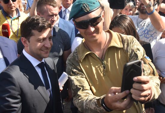 Ukraine Zelensky Navy Day