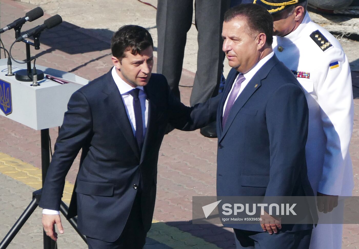 Ukraine Zelensky Navy Day