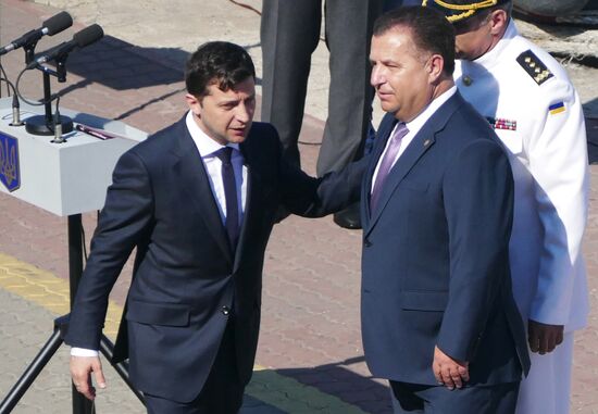 Ukraine Zelensky Navy Day
