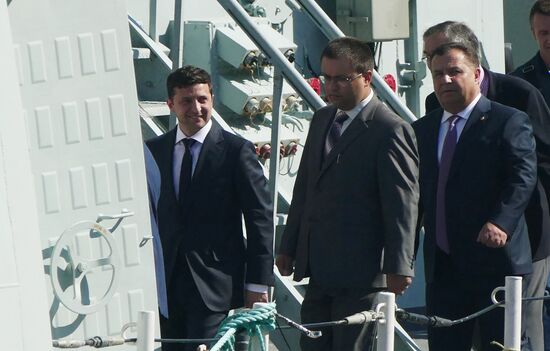 Ukraine Zelensky Navy Day