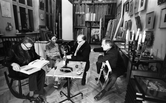 Artist's workshop