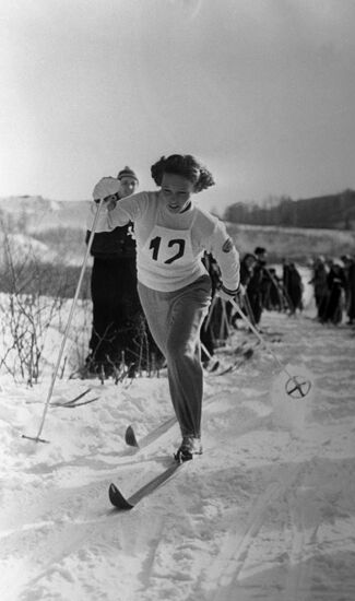 Soviet skier Alevtina Kolchina