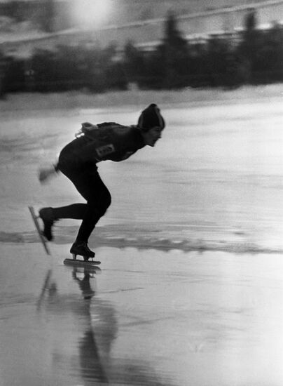 Soviet speed skater Lidiya Skoblikova