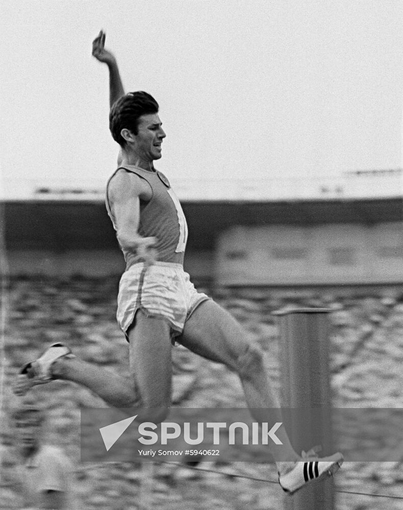 Soviet athlete