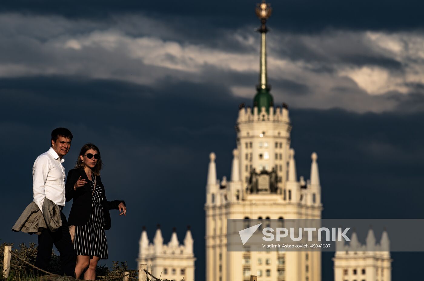 Russia Moscow Daily Life