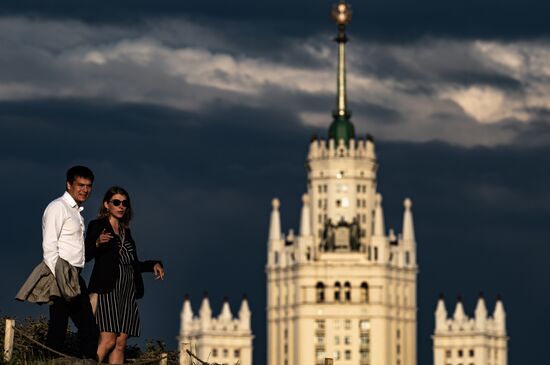 Russia Moscow Daily Life