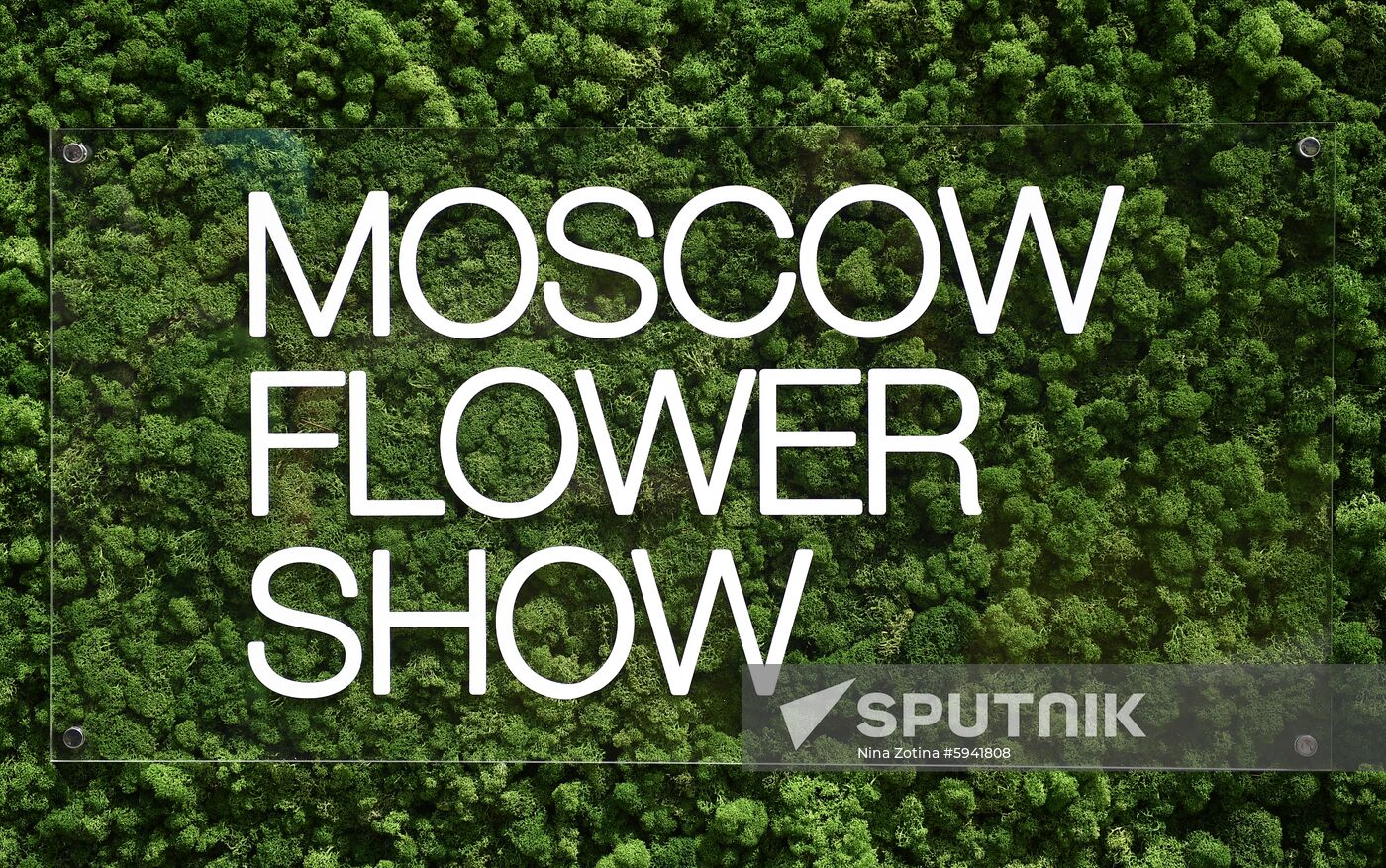 Russia Moscow Flower Show