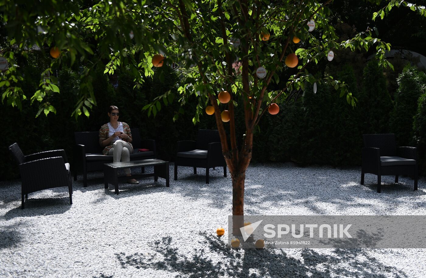 Russia Moscow Flower Show