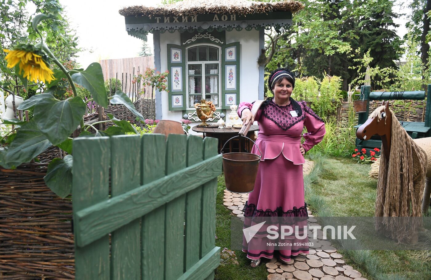 Russia Moscow Flower Show