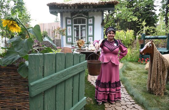 Russia Moscow Flower Show