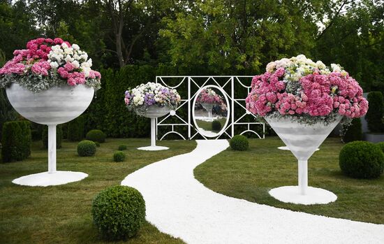 Russia Moscow Flower Show