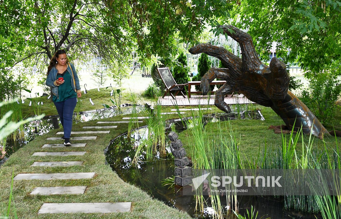 Russia Moscow Flower Show