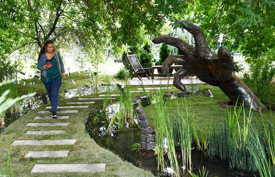 Russia Moscow Flower Show