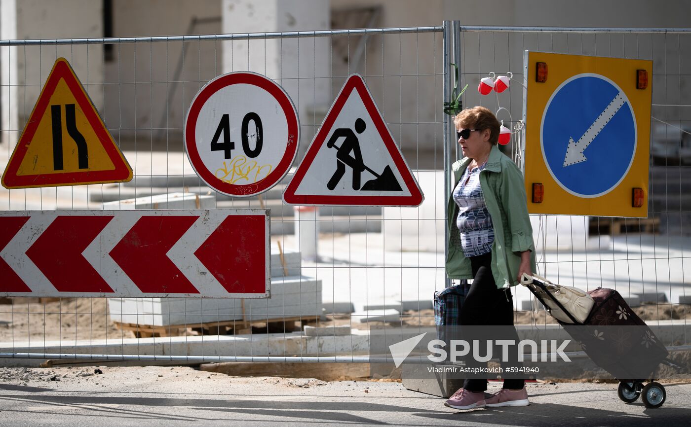 Russia Moscow Daily Life