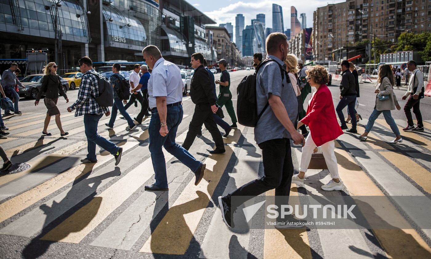 Russia Moscow Daily Life