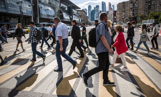 Russia Moscow Daily Life