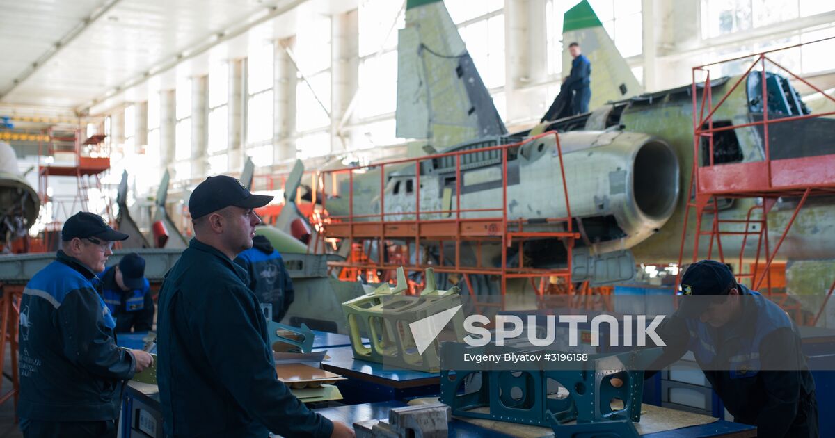 558 Aircraft Repair Plant in Belarus Sputnik Mediabank