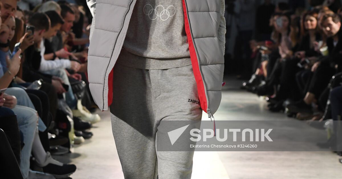 Olympic team outfit and Zasport brand casual collection showcased in ...