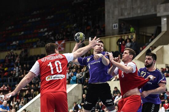 Russian Handball Super League. Spartak vs. Chekhovskiye Medvedi