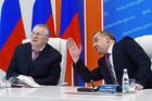Vladimir Zhirinovsky visits Emergencies Ministry's Crisis Management Center