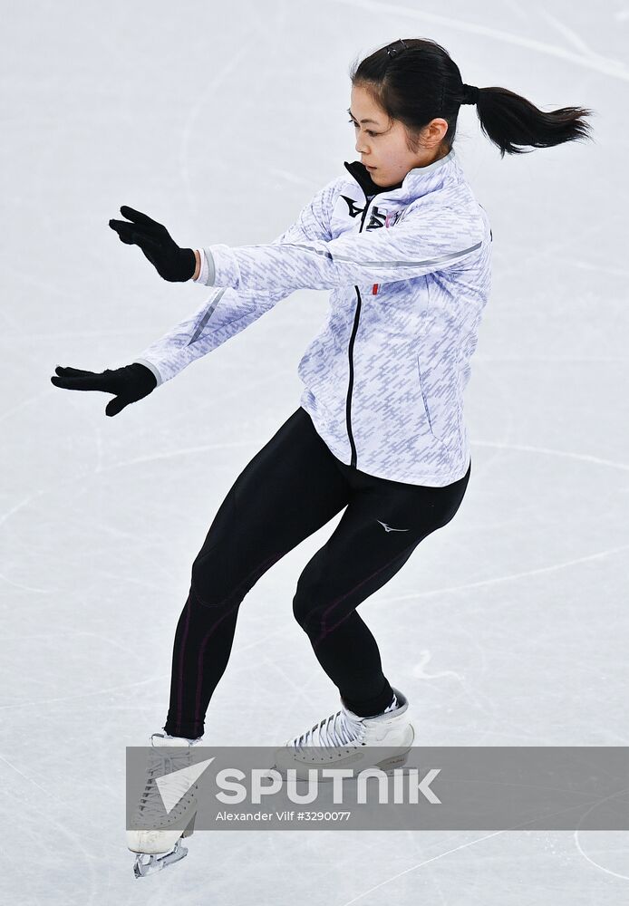 2018 Winter Olympics. Figure skating. Women. Training sessions