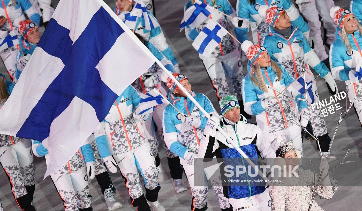 2018 Winter Olympics Opening Ceremony Sputnik Mediabank 9048