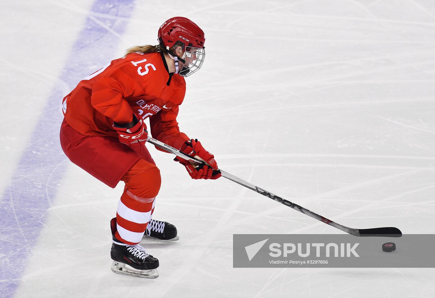 2018 Winter Olympics. Ice Hockey. Women. Russia vs Finland Sputnik