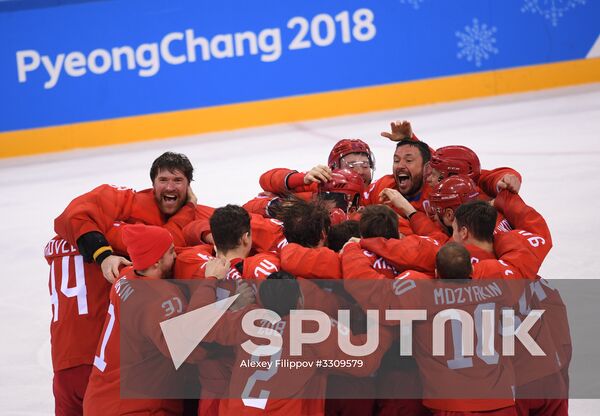 2018 Winter Olympics. Hockey. Men. Final