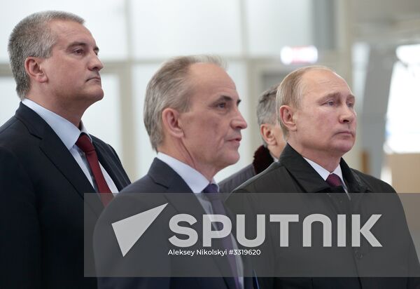 President Vladimir Putin's working trip to Southern Federal District