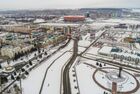 City districts and Mordovia Arena under construction in Saransk, where several 2018 FIFA World Cup matches will take place. Location: Russia, Saransk. Author: Alexey Kudenko/Sputnik. Mordovia Arena